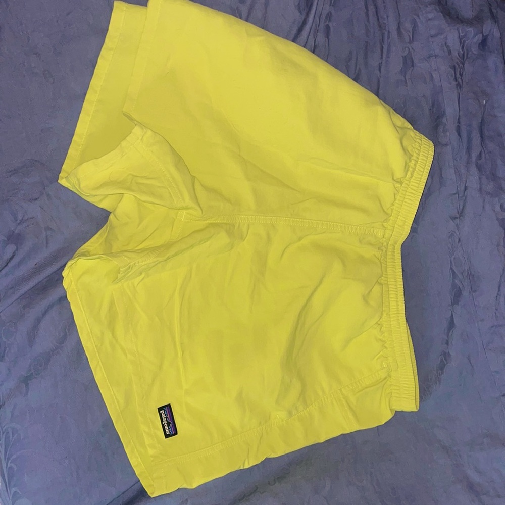 Yellow Patagonia Baggies Swim Shorts XL
